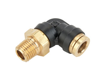 369PTC-6-8 Male Elbow Swivel 90° - Push-to-Connect Transportation Fitting 369PTC-6-8 PTC Composite 369PTC